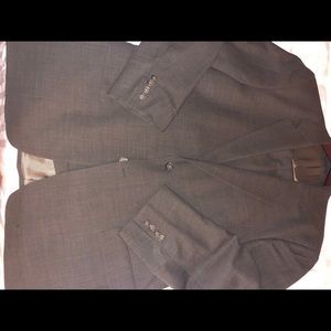 Gray suit